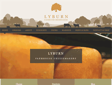 Tablet Screenshot of lyburnfarm.co.uk